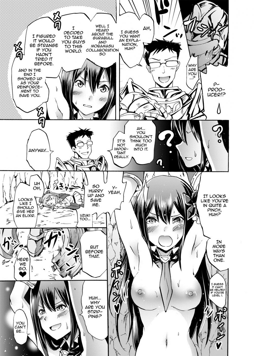 Hentai Manga Comic-Female Warrior "Damn..." Rin-chan Now!-Read-6